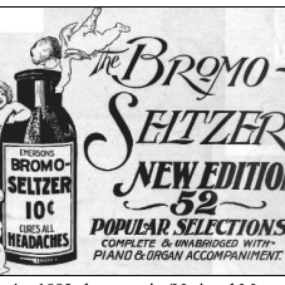 Set of 3 Vintage Cobalt Blue Glass Bottles Emerson Bromo Seltzer Drug Co, c.1956 - Picture 5 of 6
